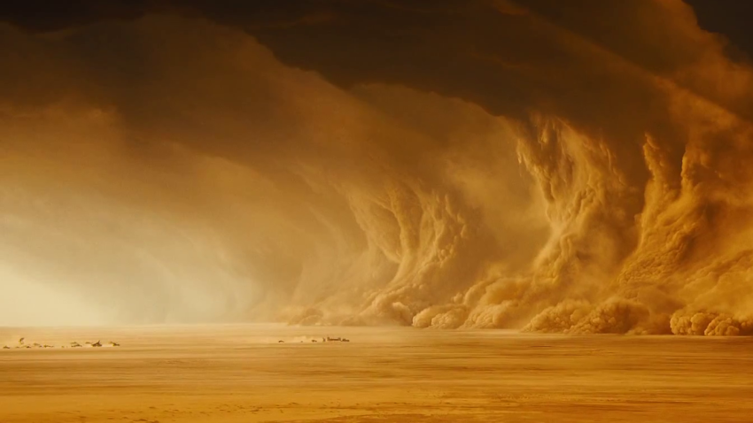 Entering the sandstorm